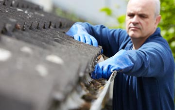 cleaning and inspecting Wetherden Upper Town roofs