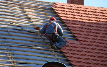roof tiles Wetherden Upper Town, Suffolk